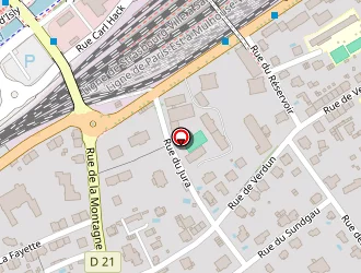 Carte de Ksca à Mulhouse