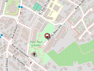 Carte de Ecole Mermoz à Riedisheim