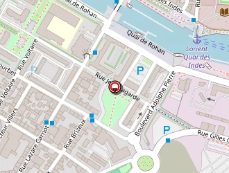 Carte de Stef Logistique Bretagne Sud à Lorient