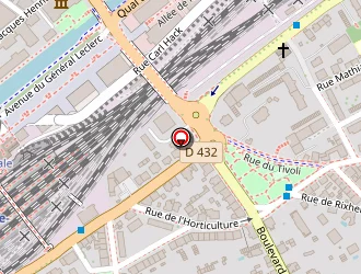 Carte de A L'instant Antiquités à Mulhouse