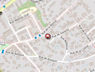 Carte de Taxi De Lutterbach à Mulhouse