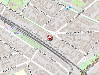 Carte de Dipac à Mulhouse