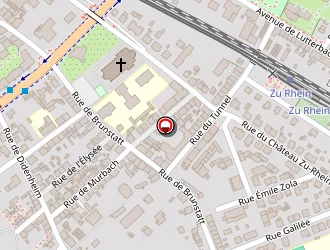 Carte de Renault Garage Maurice à Mulhouse