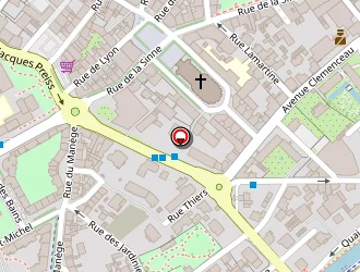 Carte de Centre Socio Culturel à Mulhouse