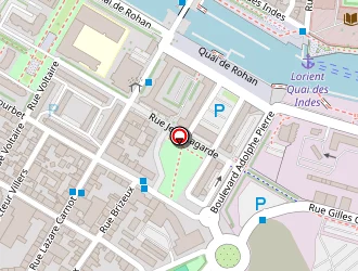 Carte de Allain Frédérique à Lorient