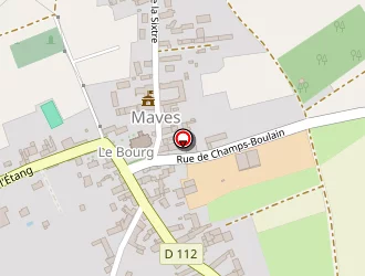 Carte de Clément Frères (gaec) à Maves