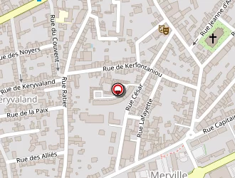 Carte de Ploemuer Loisirs Location à Lorient