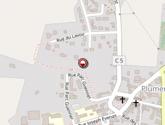 Carte de Lg Electricité à Plumergat