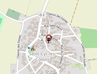 Carte de Bowden Stéphen à Saint-cyr-les-colons