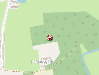 Carte de La Malvoyere à Chahaignes