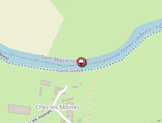 Carte de La Grange Aux Moines à Saint-gravé