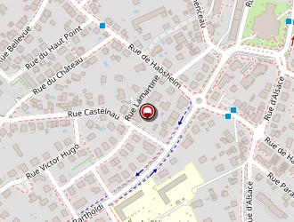 Carte de Colom Maeva à Riedisheim