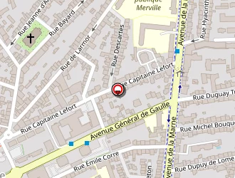 Carte de Ecole Maternelle Et Primaire Du Sacré-coeur à Lorient