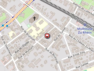 Carte de Crea'styl à Mulhouse