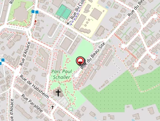 Carte de Henck Christian à Riedisheim