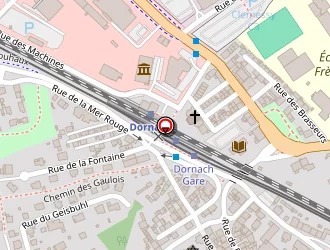 Carte de A.z. Location à Mulhouse