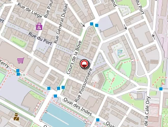 Carte de Centre Social Escale Brizeux à Lorient