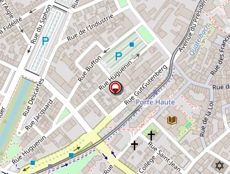 Carte de Centre Leclerc à Mulhouse