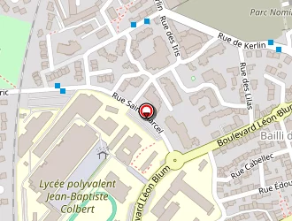 Carte de Auto Moto Ecole Donval à Lorient