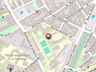 Carte de Centre Auto Sécurité Mulhouse à Mulhouse