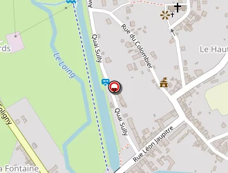 Carte de Auberge Des 7 Ecluses à Rogny-les-sept-écluses