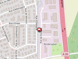 Carte de Gendarmerie D'autoroute à Rixheim