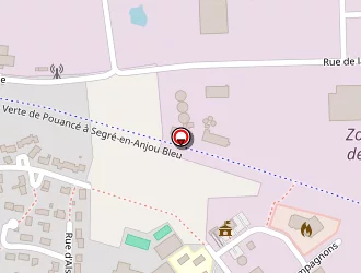 Carte de La Porte Angevine à Pouancé