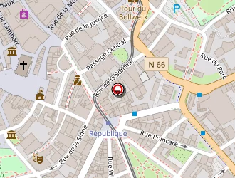 Carte de Bnp Paribas à Mulhouse