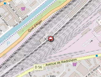 Carte de Klein D'oeil à Riedisheim