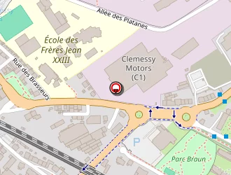 Carte de Trimetal à Mulhouse