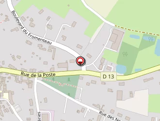 Carte de La Poste à Mansigné