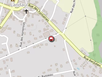 Carte de Le Hecho David à Landaul