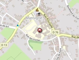 Carte de Bataille Martine à Mansigné