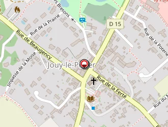 Carte de La Poste à Jouy-le-potier