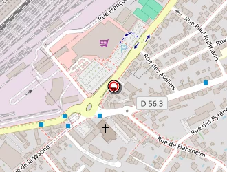 Carte de Atol Les Opticiens à Riedisheim