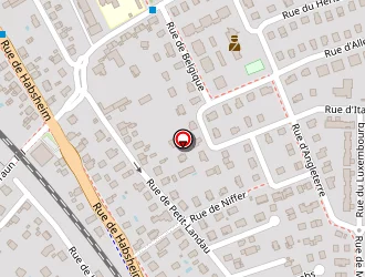 Carte de Oasis Piscines à Rixheim