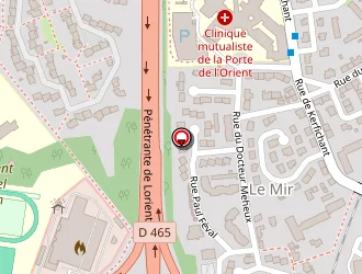 Carte de Cercle Celtique Brizeux à Lorient