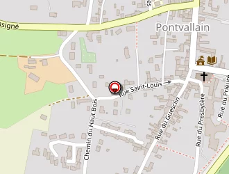 Carte de Grude Steve à Pontvallain