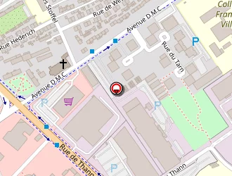 Carte de Euromaster à Mulhouse