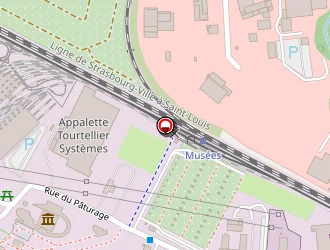 Carte de Mory Ducros à Mulhouse