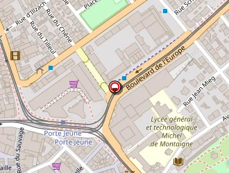 Carte de Amplifon Mulhouse à Mulhouse