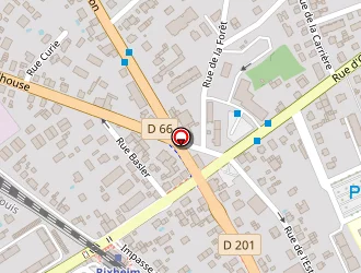 Carte de Renault Garage Jordao à Rixheim