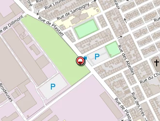 Carte de Dmc à Mulhouse