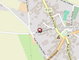 Carte de La Poste à Coulmier-le-sec