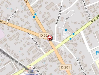 Carte de Le Coq Rouge à Rixheim