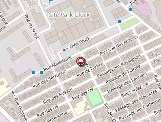 Carte de Café A La Croix Blanche à Mulhouse