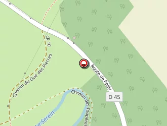 Carte de Descamps Edward à Sainte-vertu