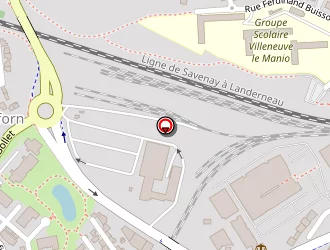 Carte de Eurotyre Armor Services Pneus à Lorient