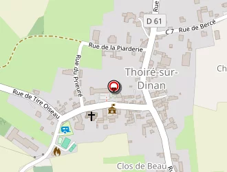 Carte de Térop à Thoiré-sur-dinan