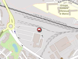 Carte de Tribunal D'instance à Lorient